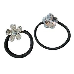 Flower Elastic Hair Accessories Ties Ponytail Holder Party Hair